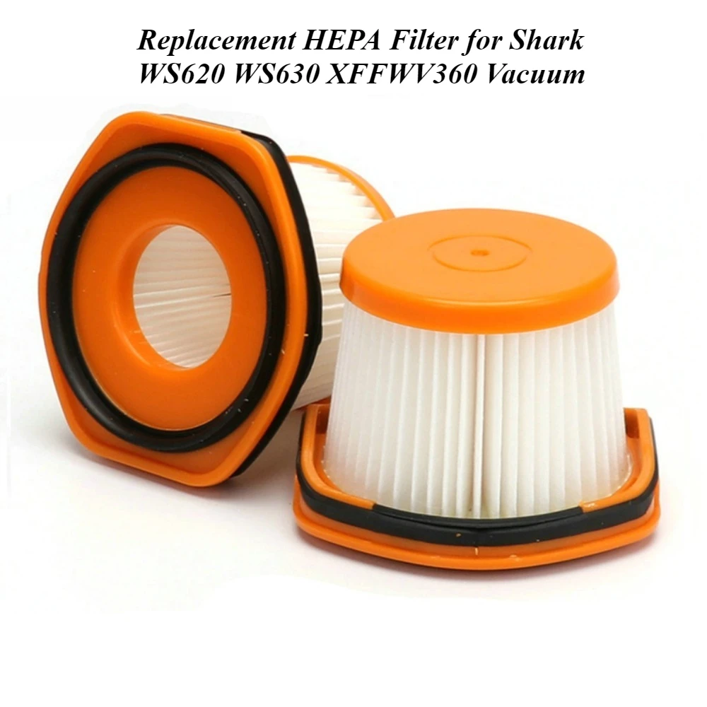 Replacement HEPA Filter for Shark WS620 WS630 XFFWV360 Vacuum - Pre/Motor Air Filter Compatible with WF602 WF650-2Pack