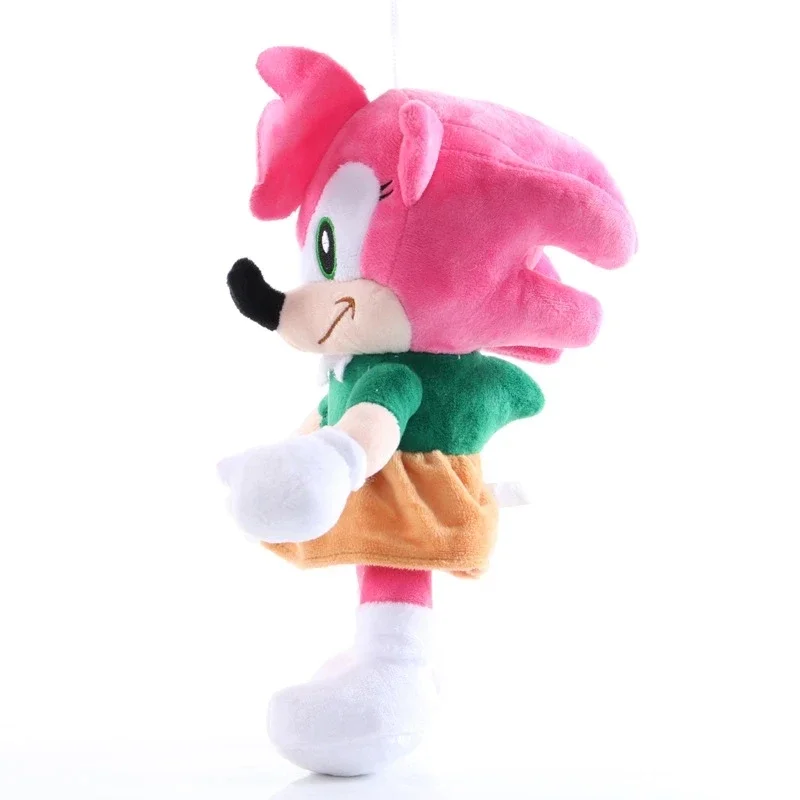 Wholesale 28cm Plush Doll Toys Black Blue Yellow Sonic Plushie Soft Stuffed Peluch Christmas Decoration Gifts for Children view 2