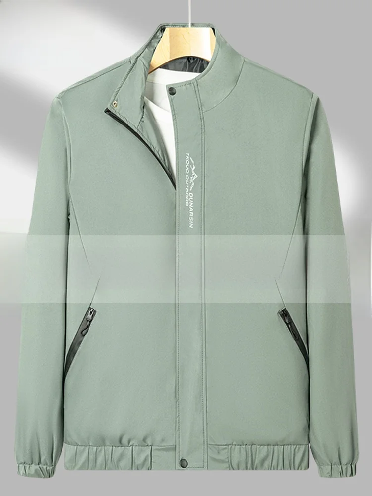 

TUCANO мужское повседневное тюре свободного кроя с воротником-стойкой и застежкой-молнией модное осенне-зимнее пальто молодежная полиэфирная ткань