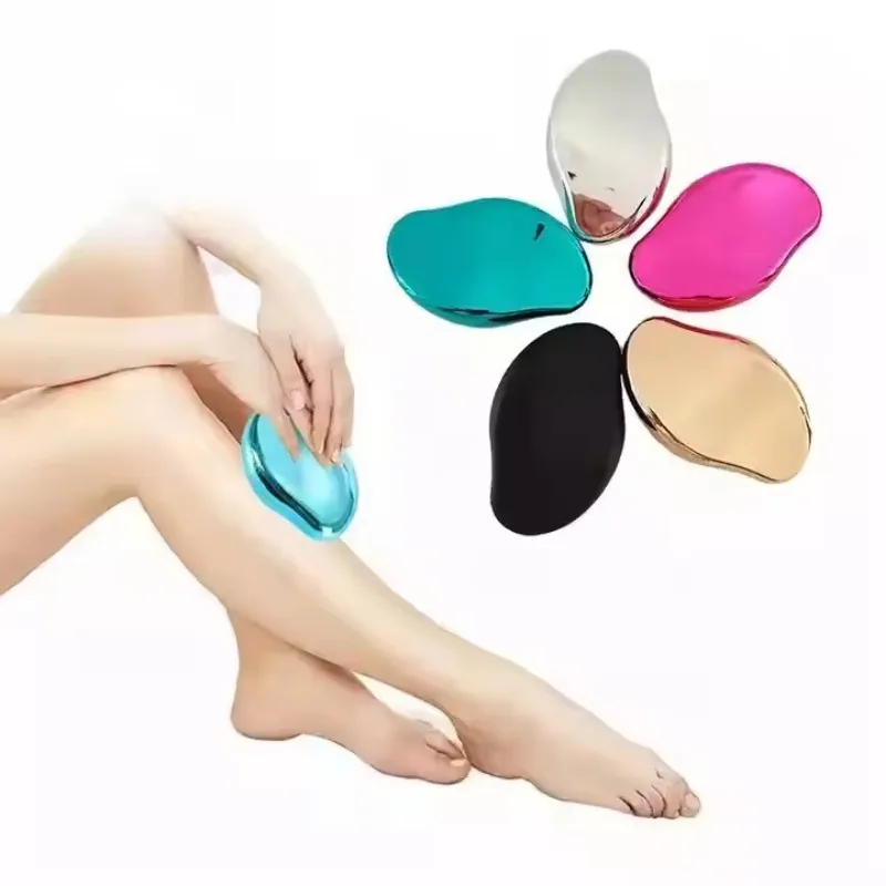 Hair Removal Apparatus Nano Glass Fast Safe Painless Hair Removal Washable No Skin Damage Home Use Exfoliator Hair Sharpener