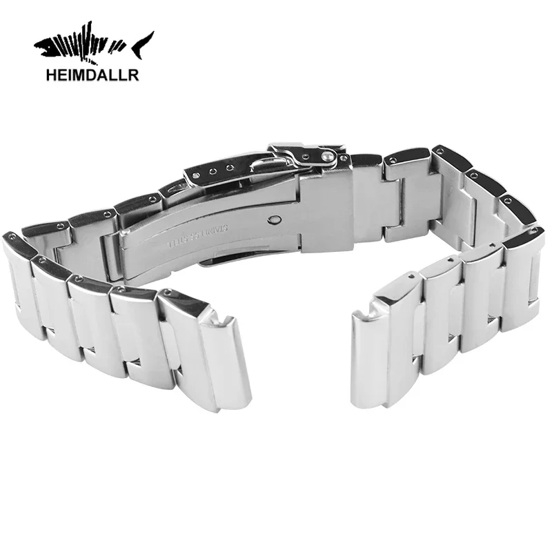 Heimdallr Monster Watch Band Solid 20mm Width Stainless Steel Watch Bracelet Suitable For Sea Monster Diver Watch Strap