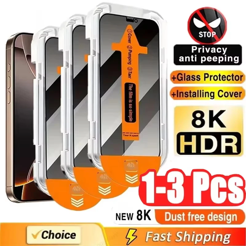 

Dust Free Installation Privacy Screen Protector For Samsung S25 Ultra S24 FE S23 S26 A56 A55 A16 A17 A54 A53 A36 A35 A07 Glass