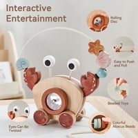 Genius Kids Educational Puzzle Toy DIY Bead Roller Crab Bead Maze Car For Early Learning And Brain Development Fun