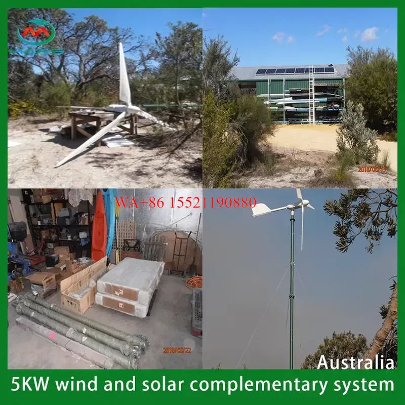 WMWMNU for Wind Solar Hybrid Power System 10KW Generator 5kw 10KW Wind Turbine 5 kw