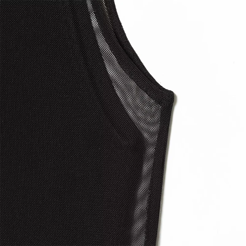 Vestido sexy moderno de camada dupla outono/inverno 2025 vestido de moda recém-chegado