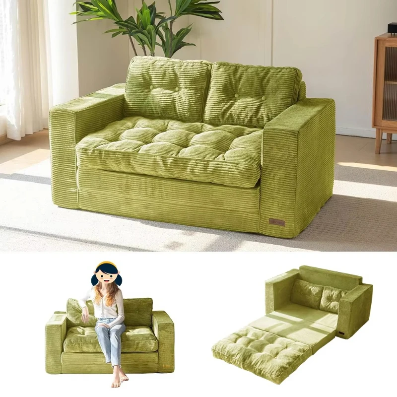 Latest Design Soft Vacuum Compression Sofa Modern Folding Bed Living Room  Home Comfort Foam