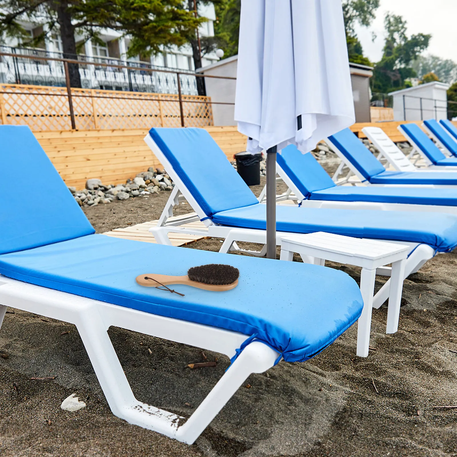 

Щетка для удаления песка с эргономичной ручкой и плотной щетиной для быстрого очищения ног от песка, аксессуар для серфинга и пляжа