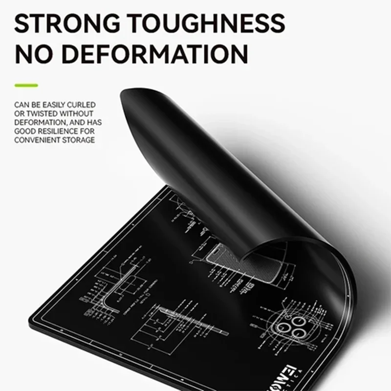 LUOWEI LW-M3 مقاومة للحرارة متعددة الوظائف لوحة إصلاح صلابة قوية 27 بوصة مساحة كبيرة اللوحة الأم لحام إصلاح حصيرة