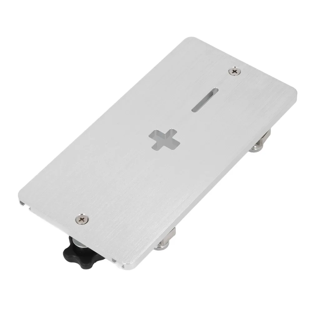 Durable Aluminum Alloy Electric Jig Saw High Precise Stable Flip Board Secure Router Table Insert Plate Woodworking