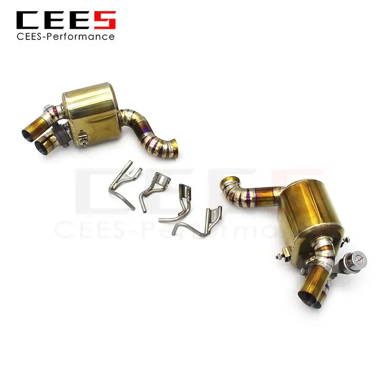 CEES Tuning Performance Exhaust for Ferrari California 4.3 2009-2014 Titanium Exhaust Pipe Muffler Valve Catback Exhaust