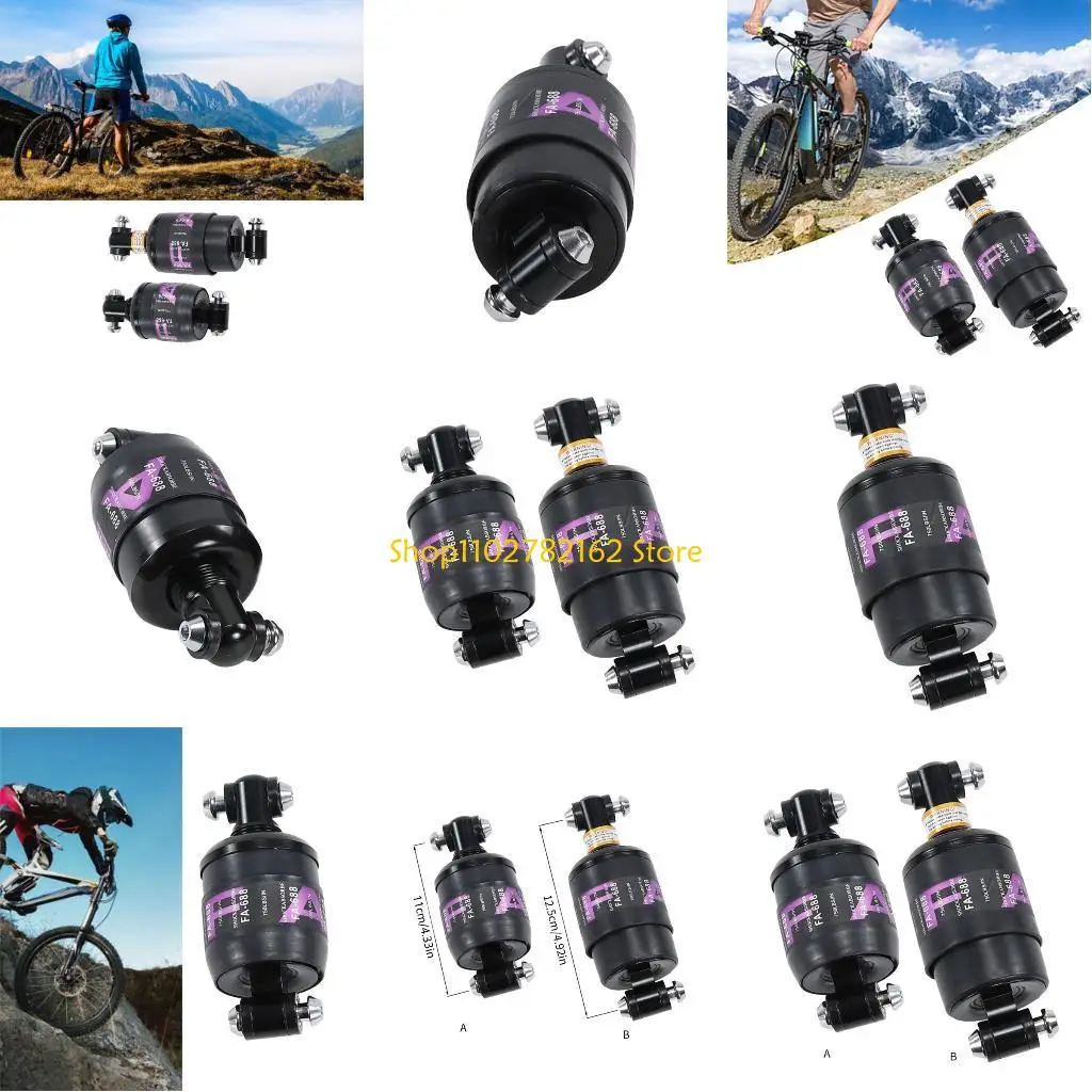 

547B горного велосипеда воздушного удара поглотители 100 мм 125 мм сплав сплавов сплавного сплава.