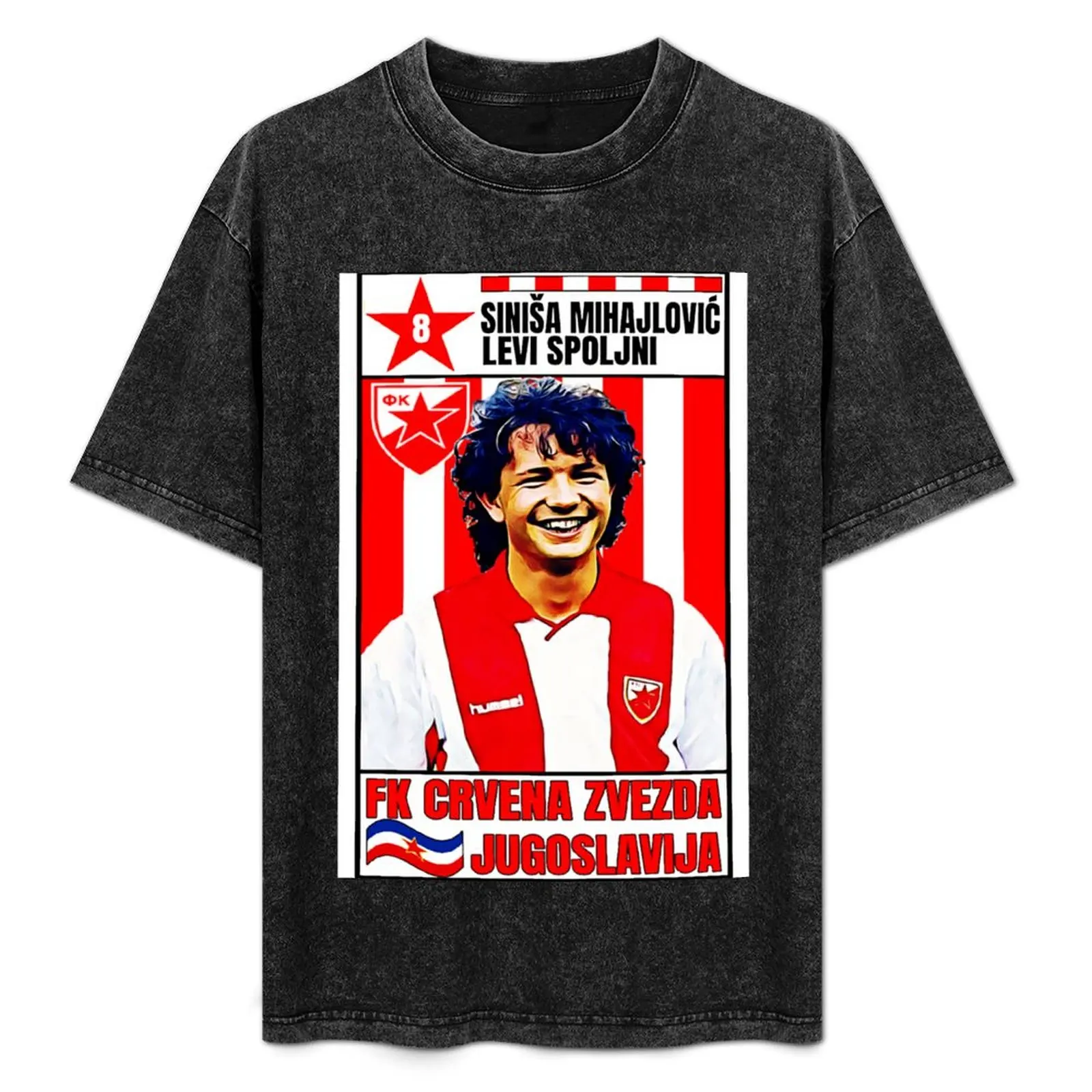 

Sinia Mihajlovi (FK Crvena Zvezda) #2 T-Shirt Trendy Pattern T-Shirt for Men