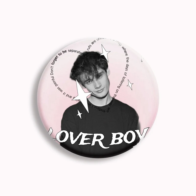 Lovejoy Wilbur Soot Creative Funny Soft Button Pin Lovely Pink Bow Meme Brooch Badge Bag Coat Accessories Fans Collect Gifts