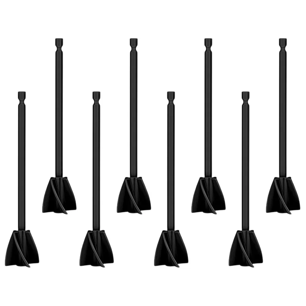 2/6/8pcs Epoxy Mixer Attachment For Drill Paint Mixer Reusable Paint Stirrers Drill Attachment For Resin For Jewelry Resin