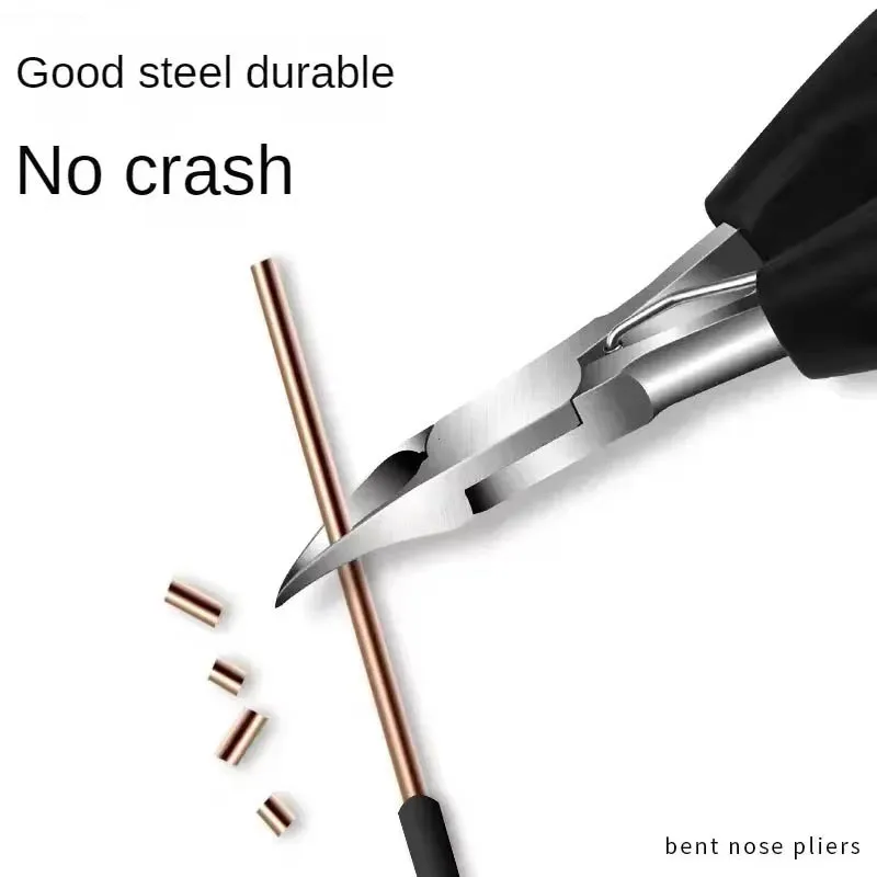 Cortauñas profesional para dedos de los pies, herramienta para uñas encarnadas, eliminador de suciedad de piel muerta, herramientas para uñas con hoja curva súper afilada