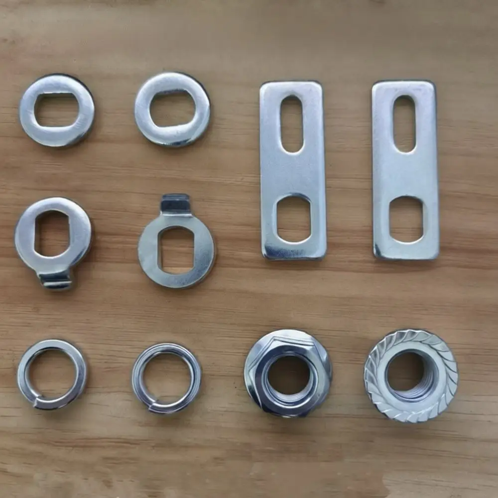 Electric Vehicle Motor Shaft Bearing Retainer Anti Vibration Washer Hub Positioning Fastener Set Kit