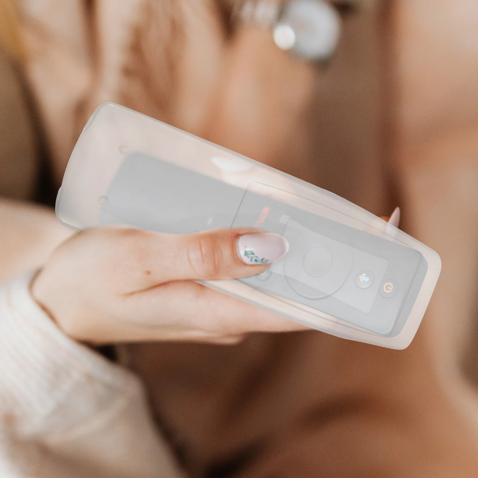 

Silicone Remote Control Case Transparent Stretchy Protector Cover Dustproof Shield For Remote Holder Controller Skin
