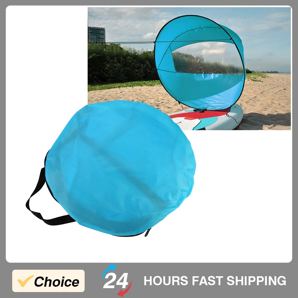 

Парус для каяка, легкое использование, высокое качество, 3 цвета, 108 см, складной парус для каяка с ветровым веслом, с прозрачным окном и сумкой для хранения