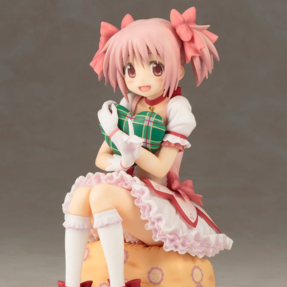 لعبة شخصيات الحركة مادوكا كانام الأصلية مجموعة أنيمي عيد الحب Puella Magi Madoka Magica ماجيك فتاة PVC أنيمي دمية #2
