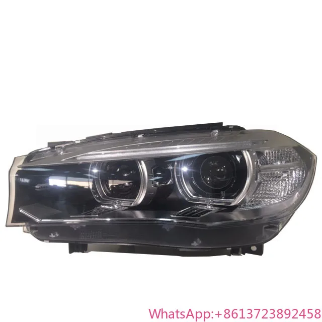Bimmor Auto Headlights for BMW X5 F15 Headlight Xenon Head Lamp 2014 2015 2016 2018  Semi Assembly Head Light Lamp Factory