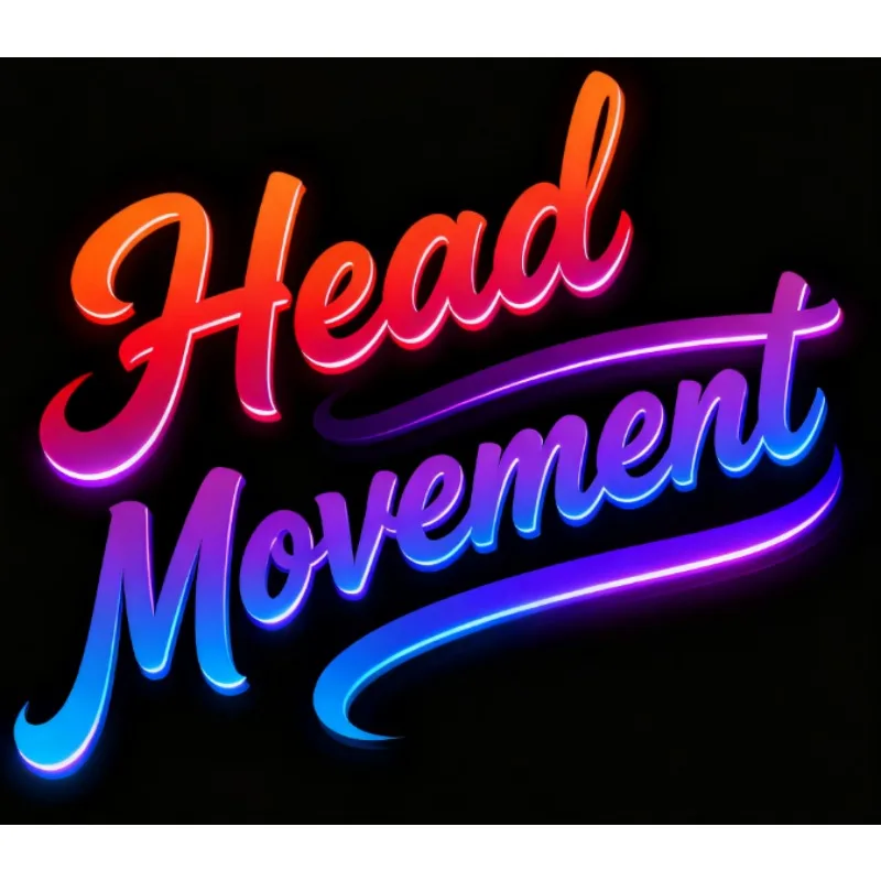 Magia professionale del movimento della testa - Illusione della caduta della testa per il mentalismo scenico e il corpo Magia Trucchi Mago Puntelli Giochi di società