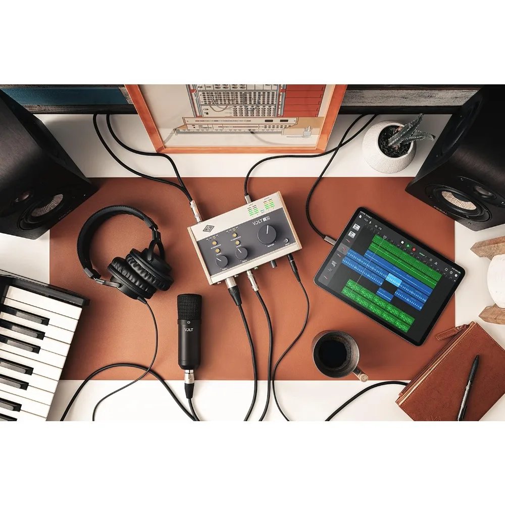 

Volt 276 USB Recording Studio Bundle with Audio Interface, Headphones, and Microphone