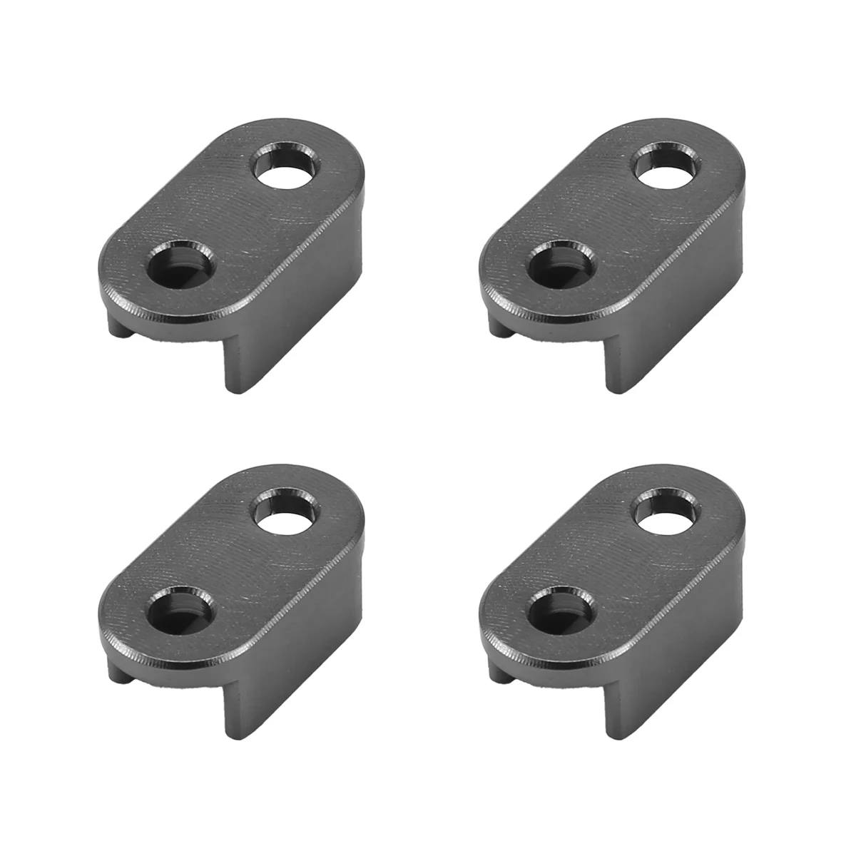 A03V for WPL D12 B14 B24 B16 B36 RC Truck Car Upgrade Parts Shock Absorber Leaf Springs Fixed Seat Mounting Bracket,Titanium