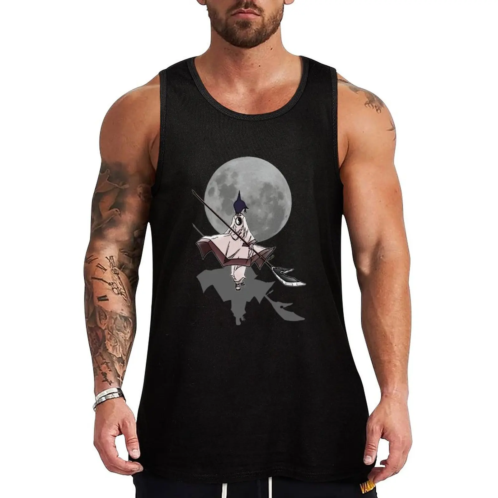

Ren Tao 43rd heir of tao family Tank Top Sports clothing Sleeveless top men gym clothing