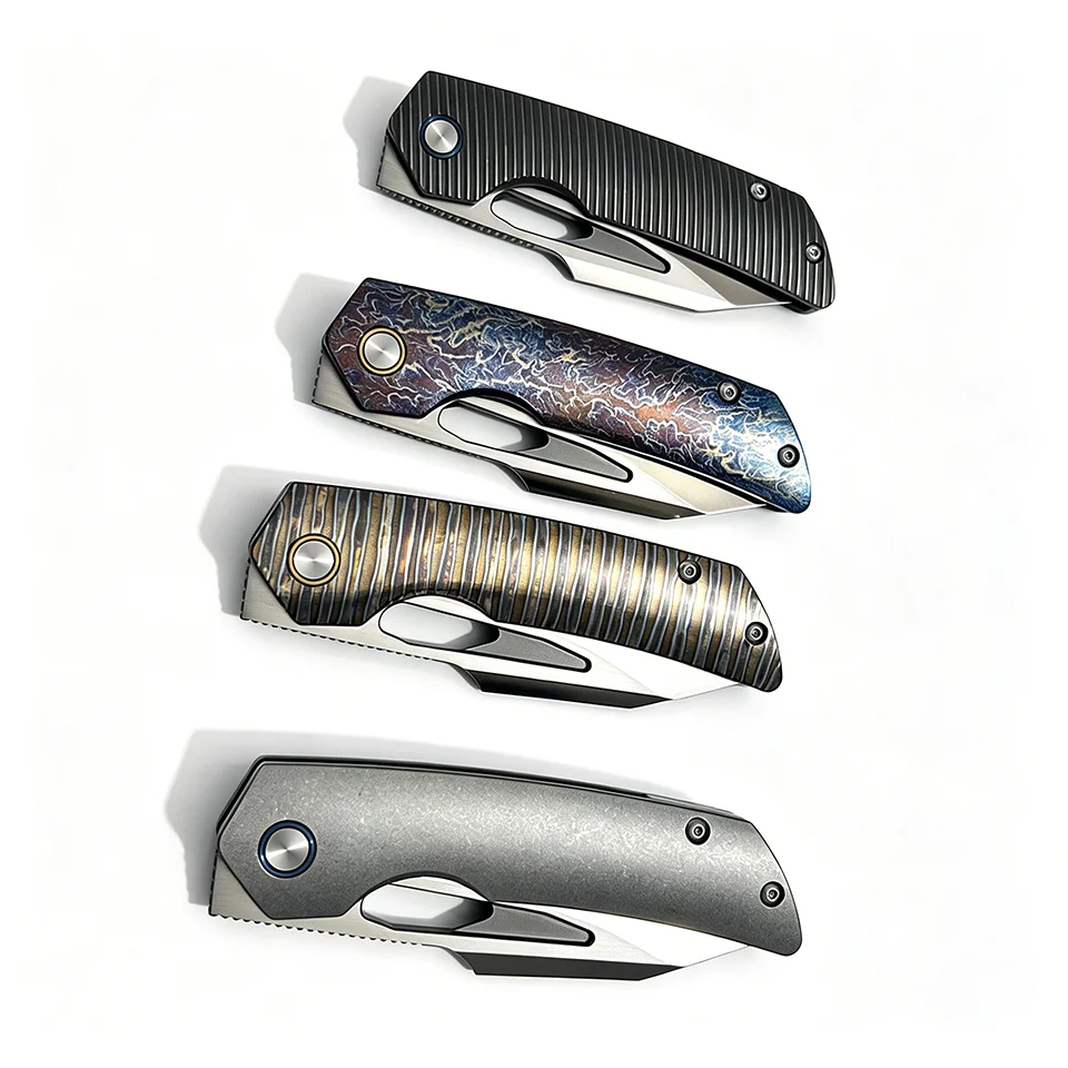 TC4 Titanium Handle Clip Foldi - Pocket Knife Ceramic review and price
