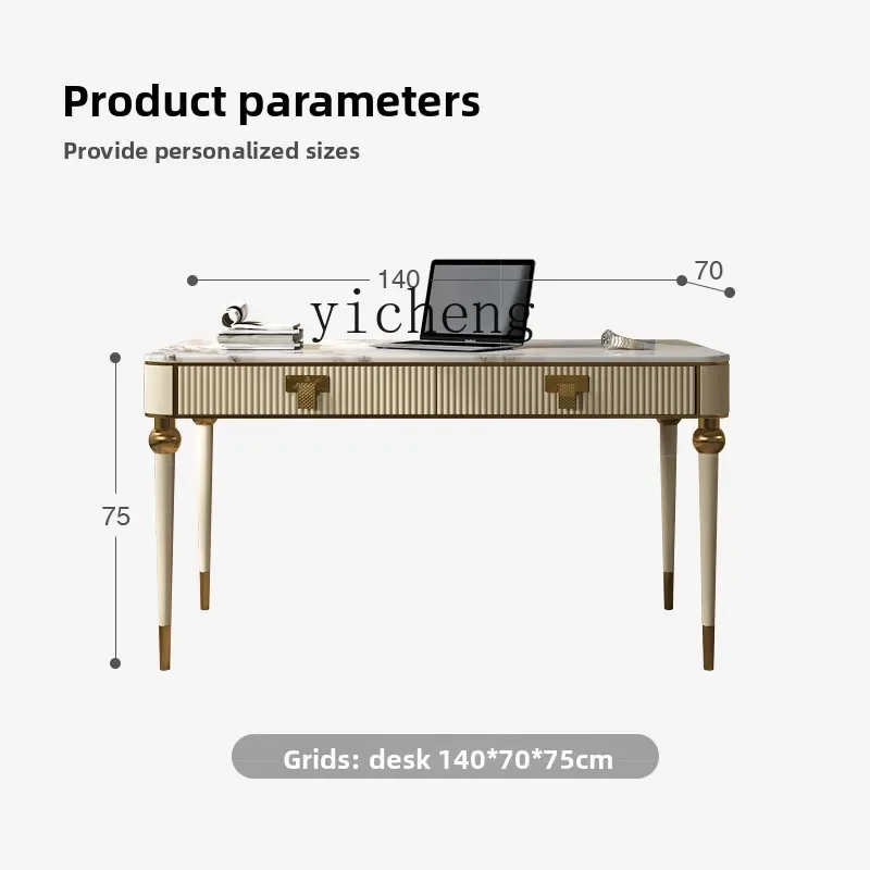 

study desk slate home high-end modern fashion negotiation table writing desk office