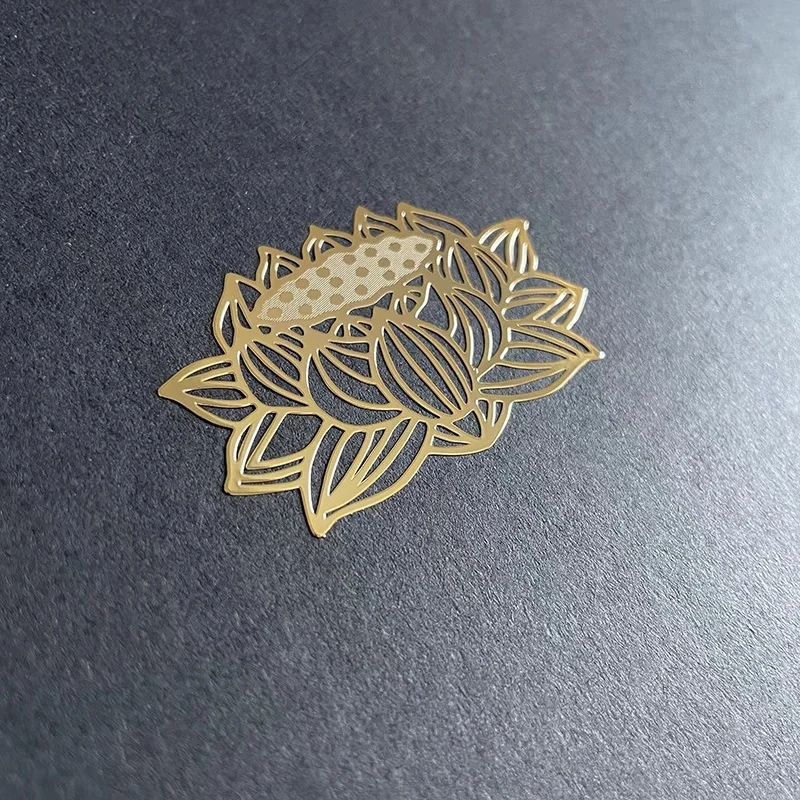 

Custom. Base Buddha Sticker Metal Sticker Lucky Mobile Phone Back Sticker Metal Gold Plated Sticker Customized Adhesive St