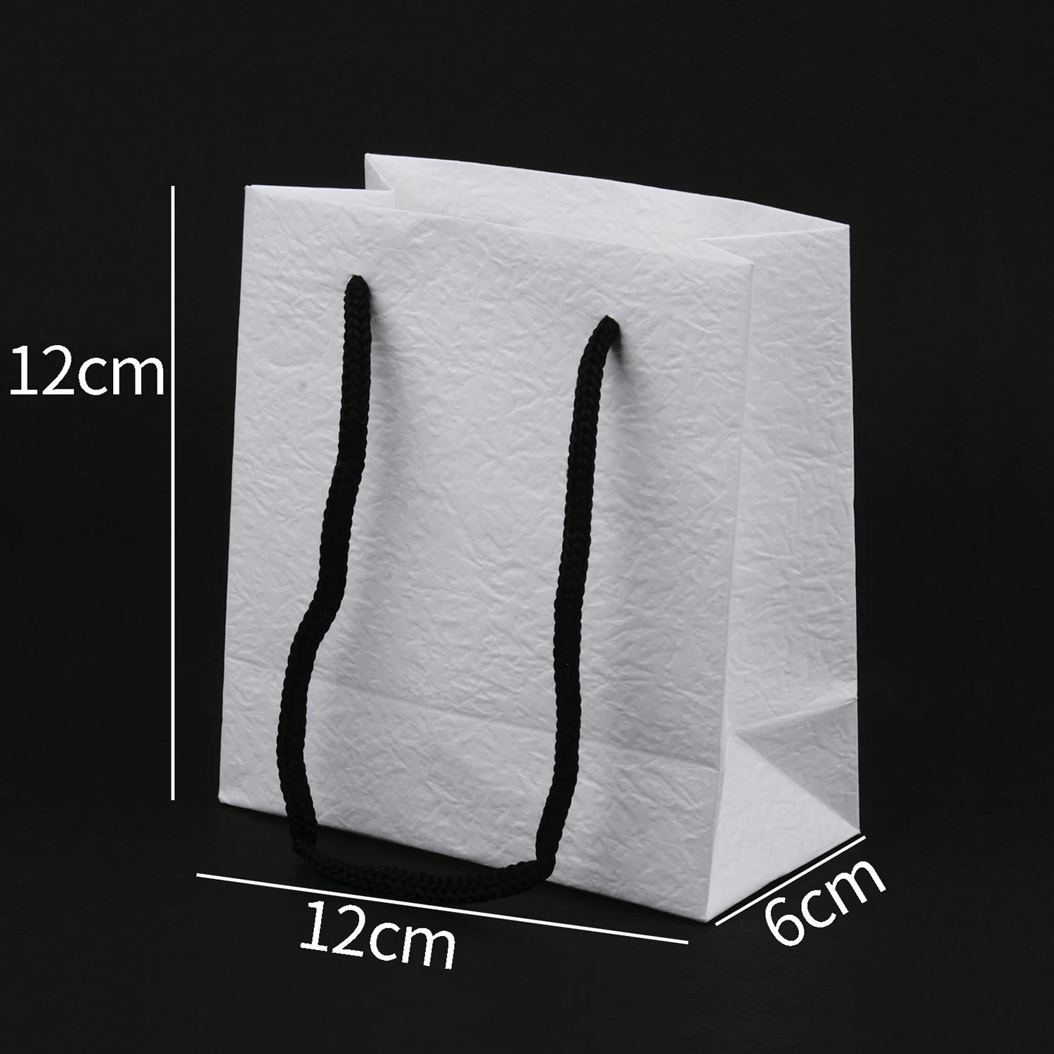 1PC Square Jewelry Organizer Box White Kraft Paper Display Gift Boxes Engagement Ring for Earring Necklace Bracelet Accessories