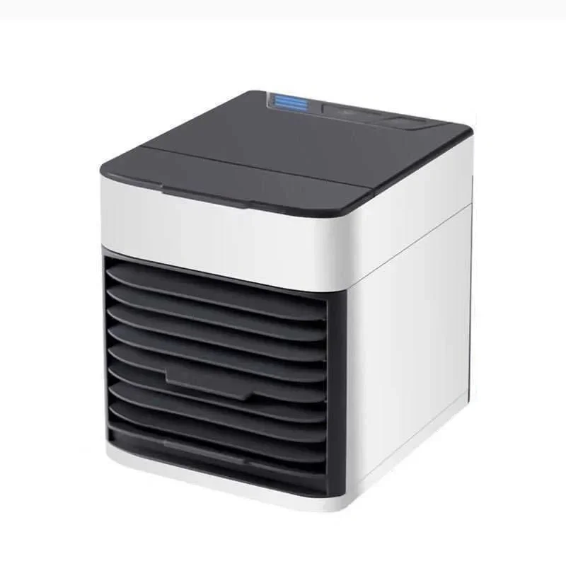 แบบพกพา Mini USB พัดลมเย็นเงียบเครื่องปรับอากาศในครัวเรือนขนาดเล็กสําหรับฤดูร้อนพัดลมระบายความร้อนไฟฟ้าพร้อมรีโมทคอนโทรลคอ