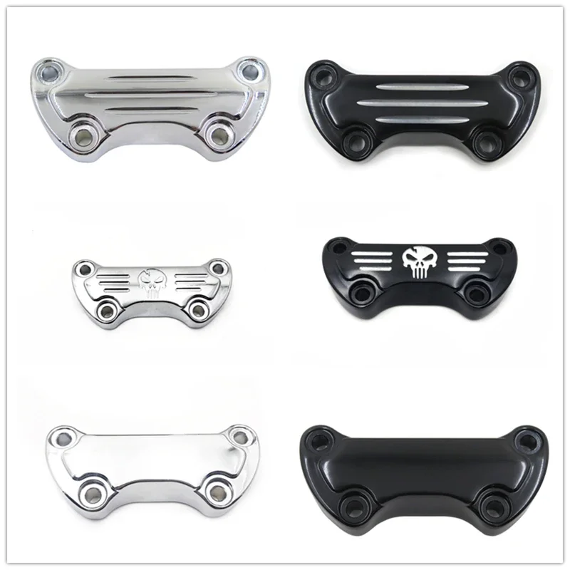 

free shipping motorcycle pars Scalloped Handlebar Riser Clamp For Harley davidson Sportster 1200 Low Rider FXRS