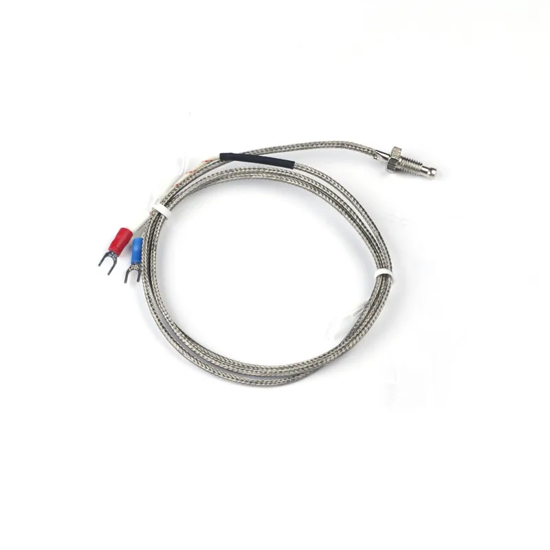 M6 Thread 1mm Pitch K Type Probe Thermocouple Temperature Controller 0-800C Sensor Cable Wire 1M 2M 3M