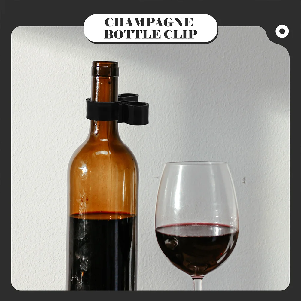 

24pcs Holder Bottle Clip Lightweight Strong Party Wedding Wine Reusable Household Accessories