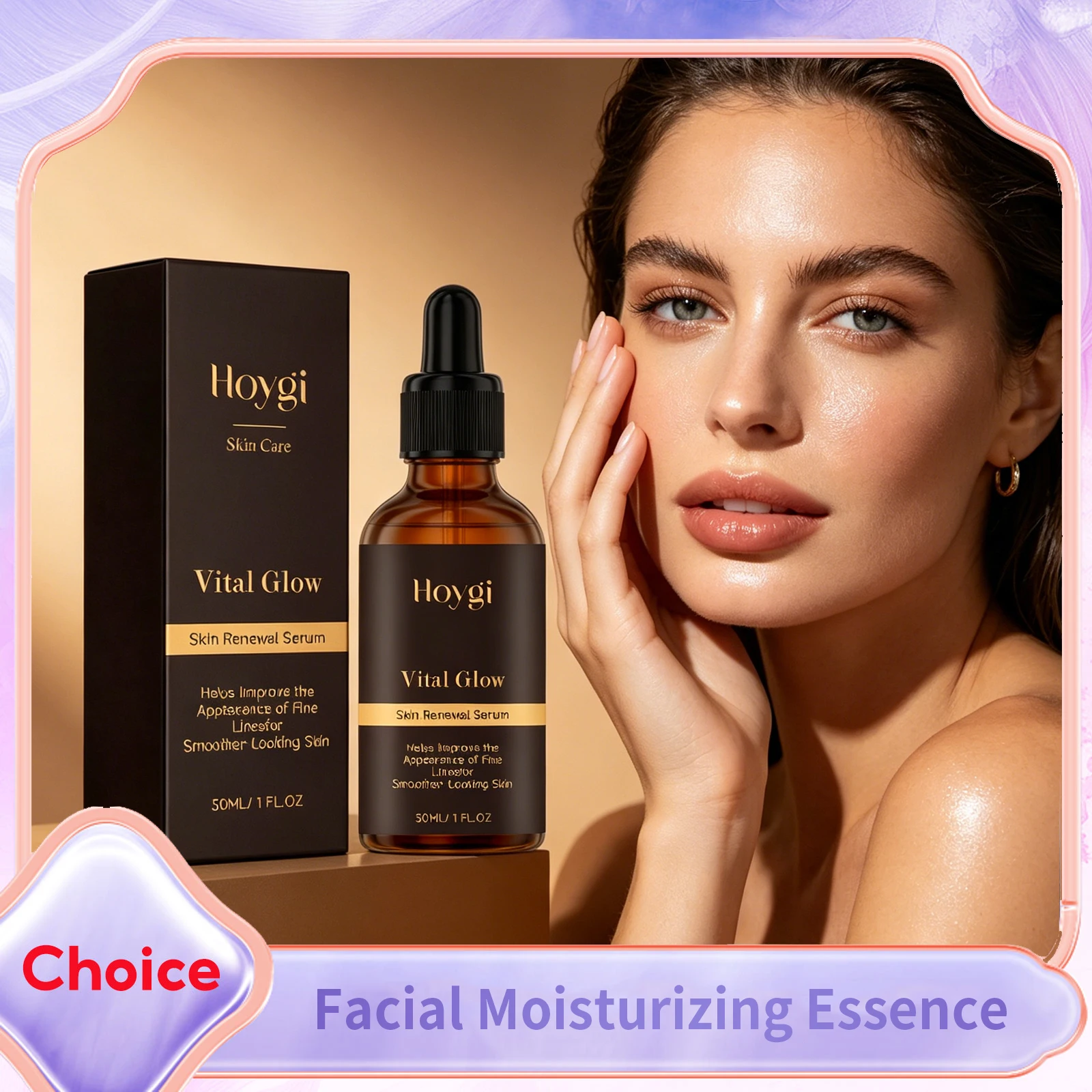 Facial Renewal Serum Anti Wrinkle Firm Strengthen Skin Barrier 24 Hours Continuous Hydration Rejuvenation Face Essence Skin Care