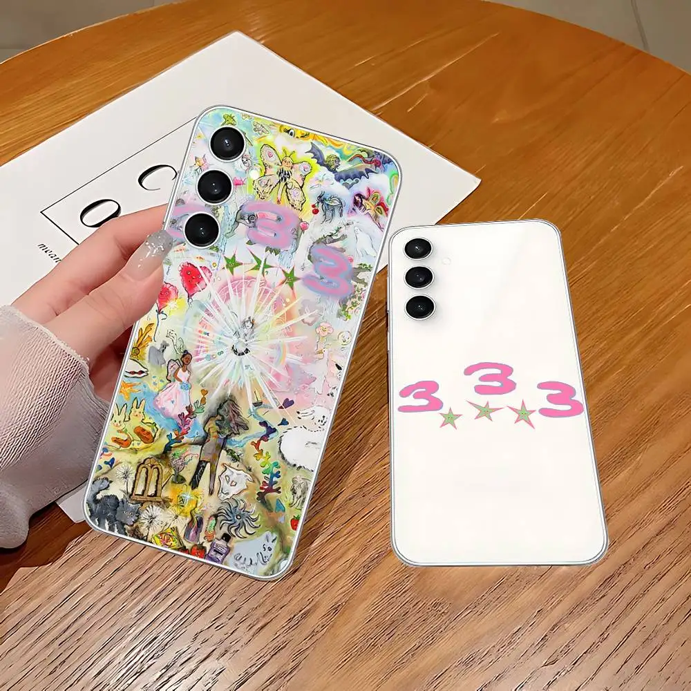 

H-Bladee 333 Drain Gang Case For Samsung Galaxy S25 S24 S23 S22 S21 FE Ultra Plus A32 A53 A13 A31 Soft Cover