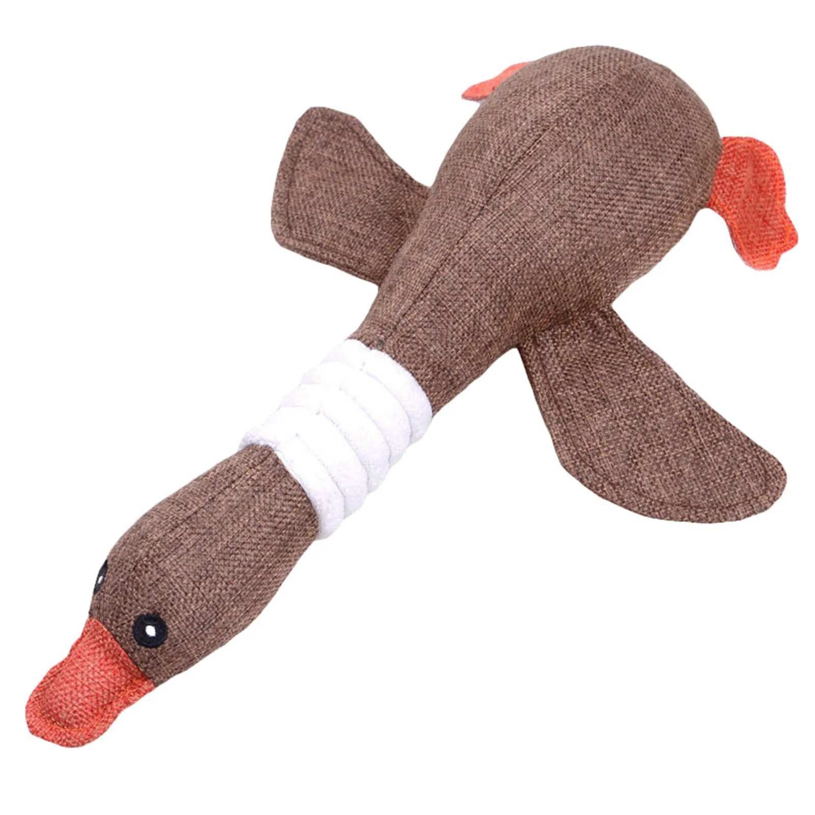 Dog Toys For Aggressive Chewers Indestructible Large Breed And Squeaky Geese For Large Small Medium Dogs Goose Fleece Toy