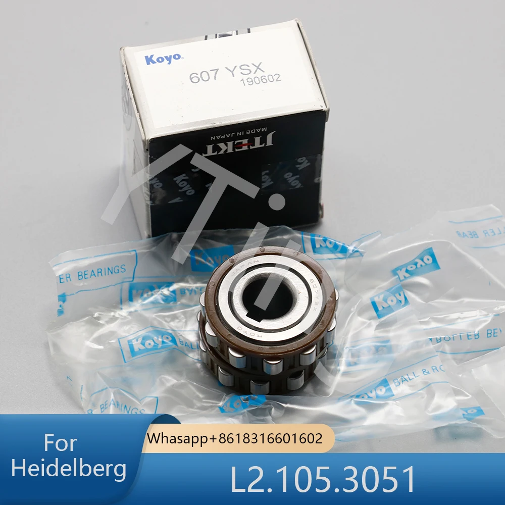 Imagem -06 - Rolamento com Locking Collar para Heidelberg Printing Machine Parts L2.105.3051 607ysx Melhor Qualidade