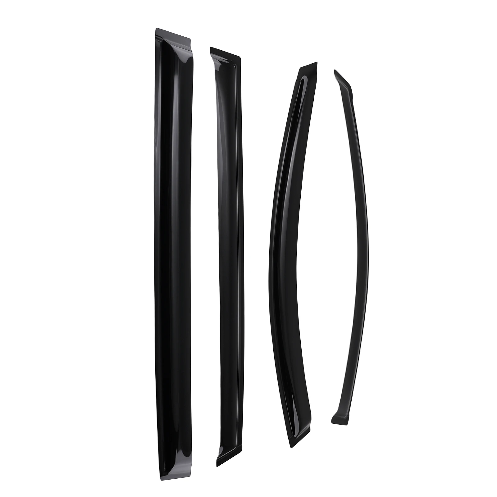 

Дефлекторы окон (ветровики) для Toyota Sienna 2004-2010, 4 шт., черные