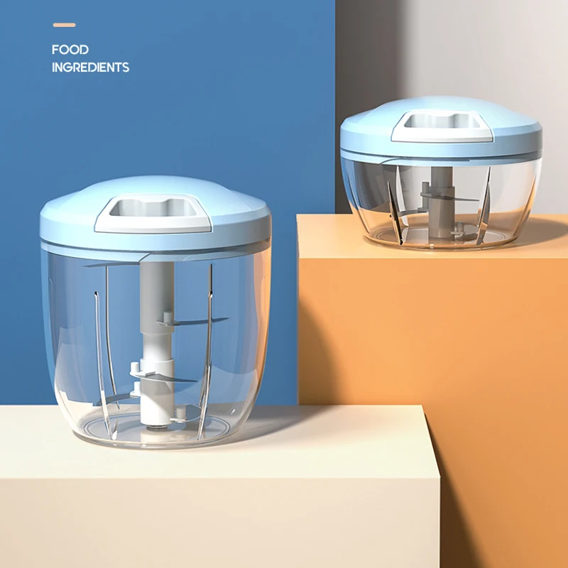 200 مللي خالط الثوم اليدوي أداة هراسة يدوية منزلية قطع الضغط على الثوم المفروم أداة شحم المطبخ المتينة