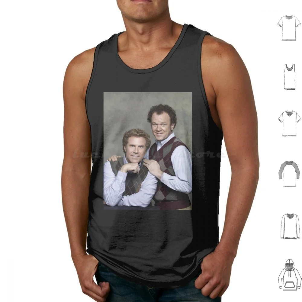 Step Brothers Tank Tops Vest Sleeveless Talladega Nights Ricky Bobby Will Ferrell Racing Movie Shake And Bake Funny