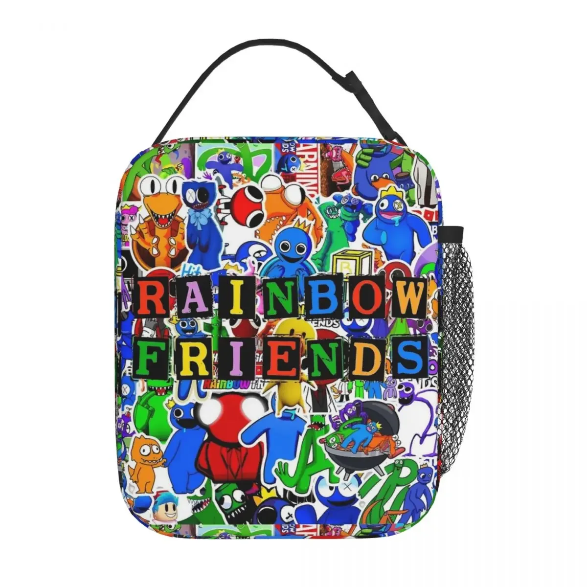 Rainbow Friends Insulated Lunch Bags Leakproof Reusable Thermal Bag Lunch Box Tote Beach Outdoor Men Women