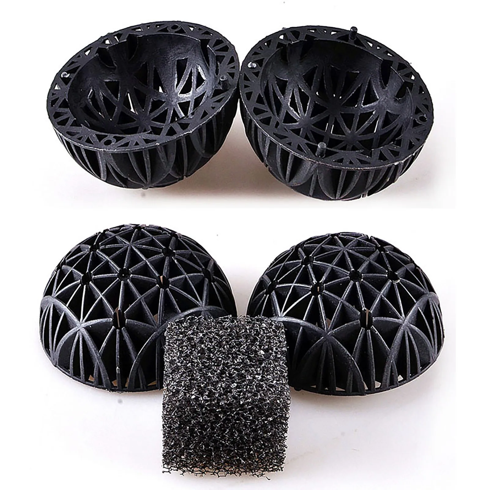50PCS Aquarium Biochemical Filtration Materials Large Number of Attached Nitrifying Bacteria Biochemical Filtration System in