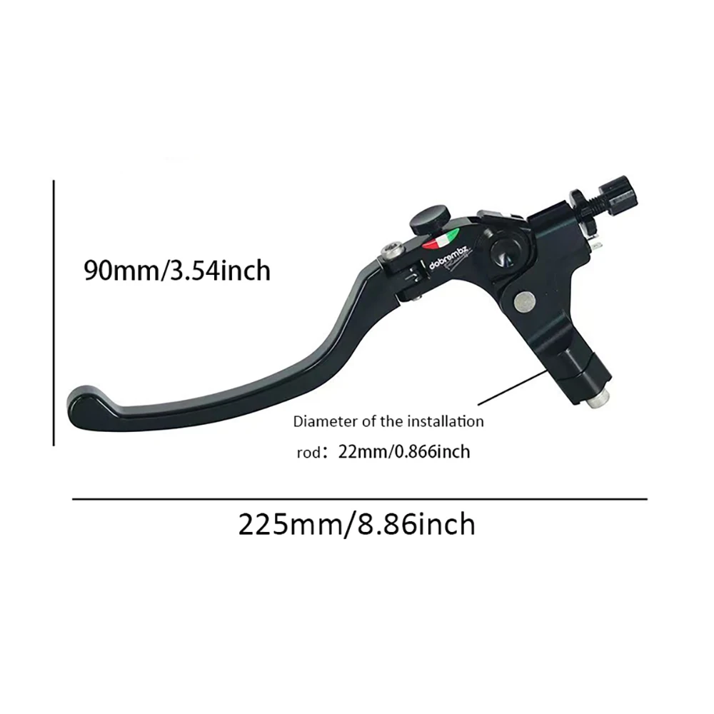 16&17.5RCS Hydraulic clutch brake master cylinder pump CNC aluminum alloy collapsible 90° Handle Bar For Yamaha Honda Kawasaki - Image 4