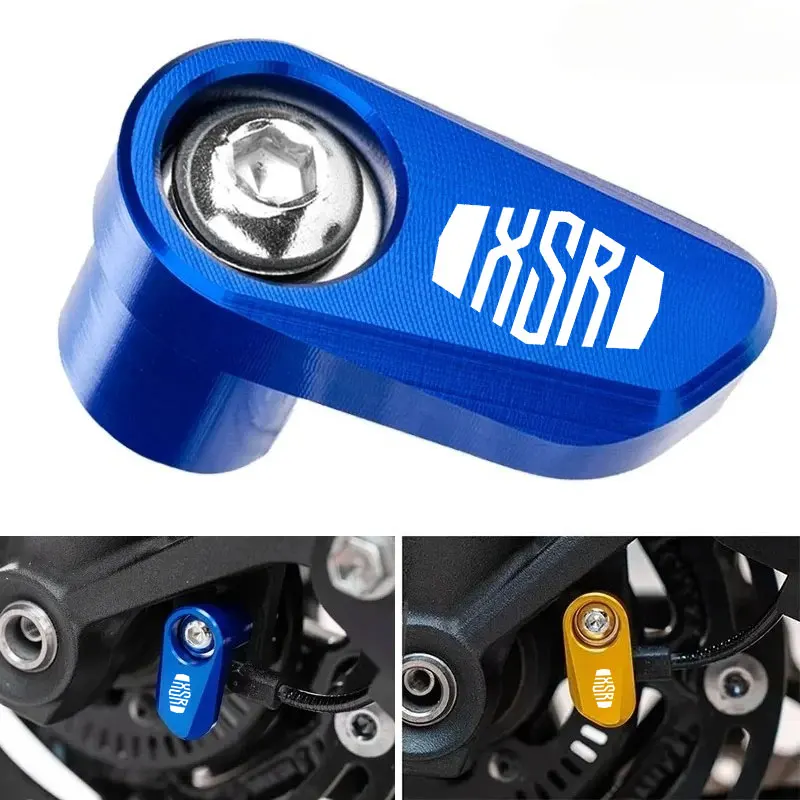 

Аксессуары для мотоциклов, алюминиевое переднее и заднее колесо, датчик ABS, защитная защита для Yamaha XSR700 XSR900 XSR 700 900 2015-2024 2025