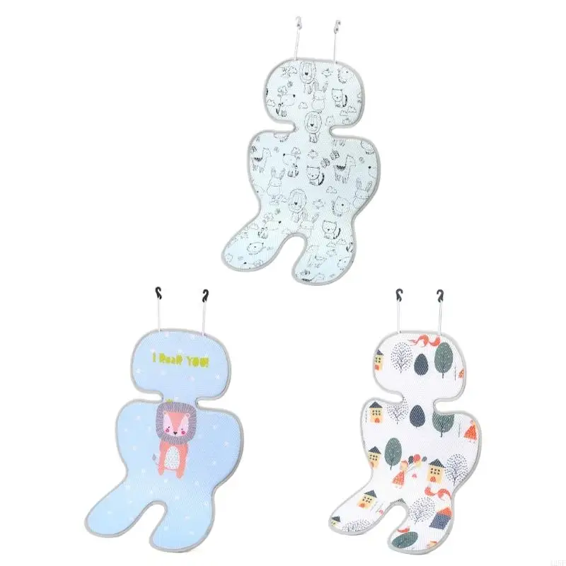 

Pushchair Body Support Pad Baby Car Cushion Breathable Pad for Newborns 425F