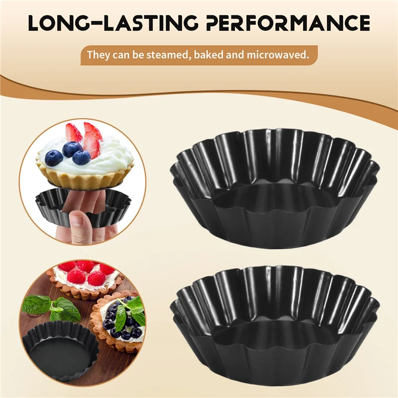 D9-Egg Tart Molds, … - image