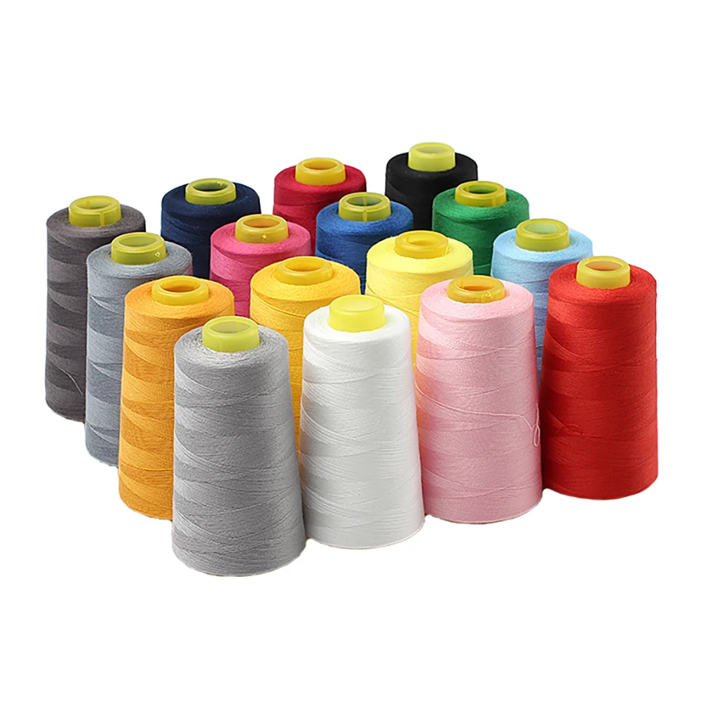 

Chainho,40s/2 Multi Color High Speed Polyester Thread,Suitable For Quilting,Needlework Household Sewing Machine,3000 Yard/Spools